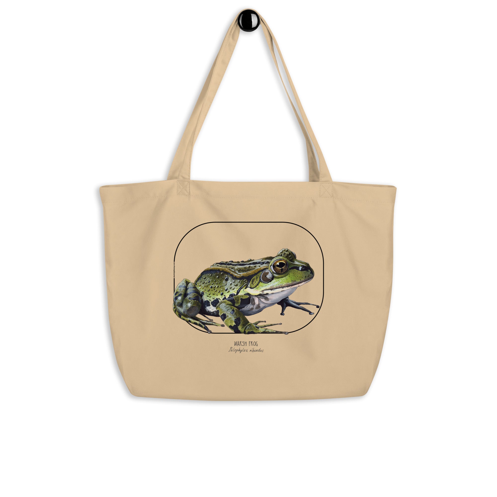 Frog tote bag hot sale