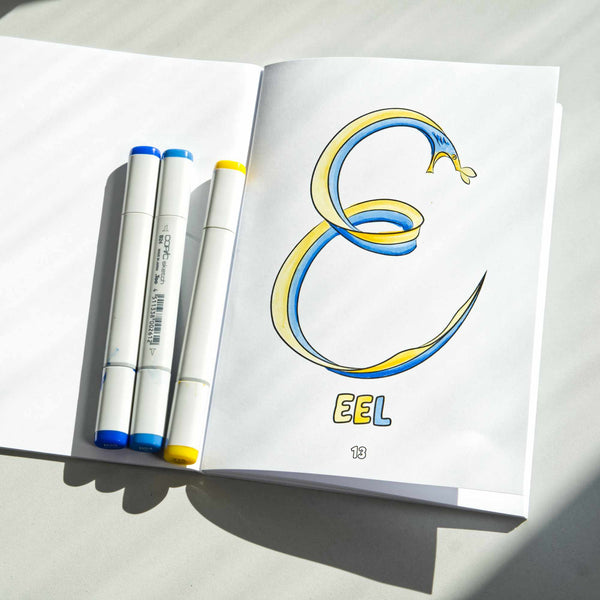 Colouring Book - Animal A-Z