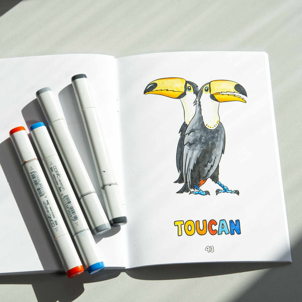 Colouring Book - Animal A-Z