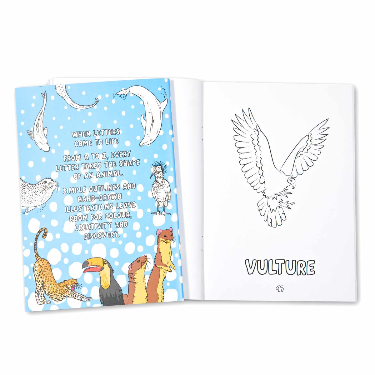 Colouring Book - Animal A-Z